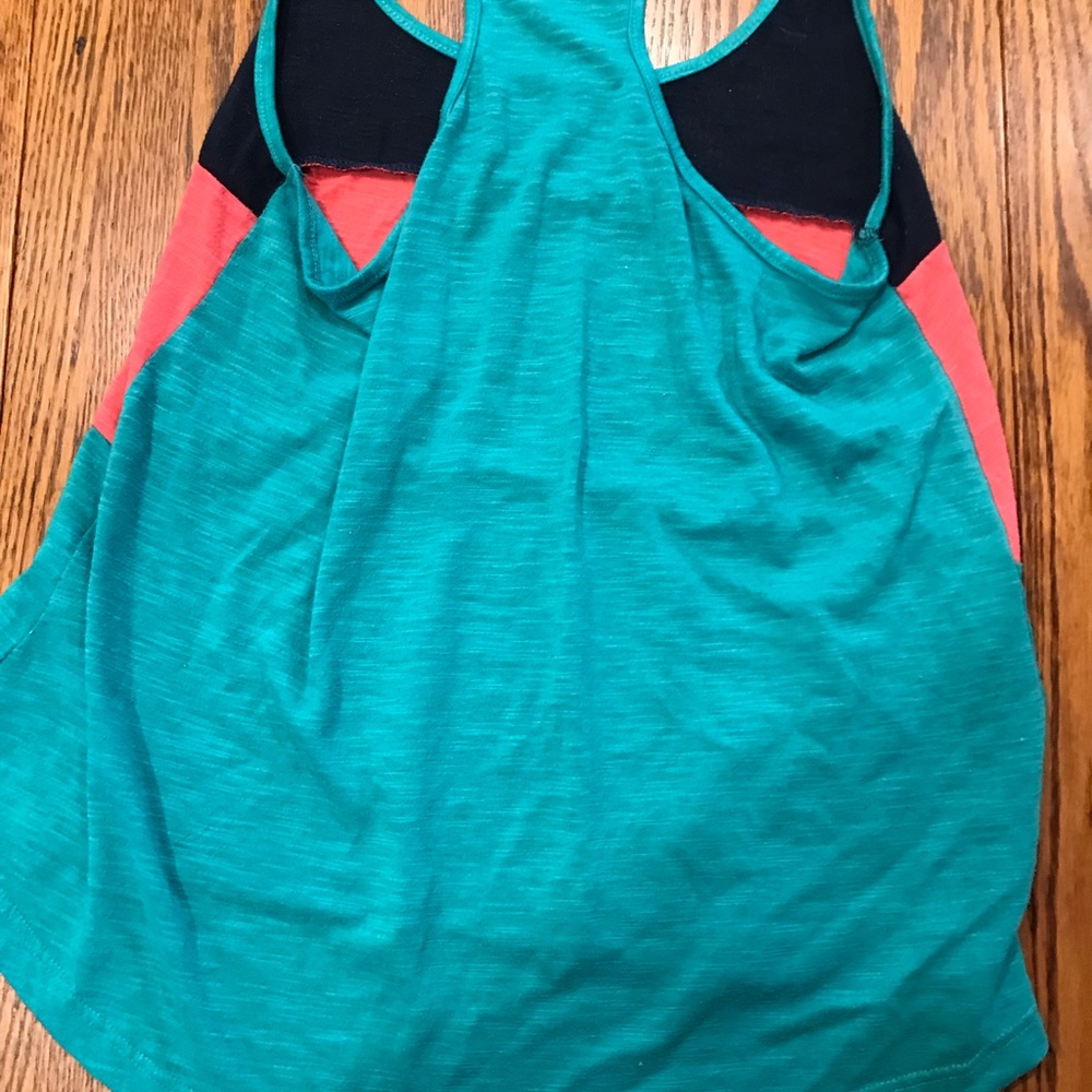 Striped Racerback Tank Size L - Picture 3 of 3